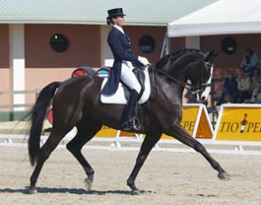 Beatriz Ferrer-Salat and Faberge at the 2008 Sunshine Tour