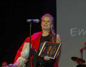 Emma Karlsson wins big at the 2008 Swedish Riders Gala :: Photo © Roland Thunholm