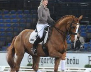 Sharing training sessions with Capellmann were British Laura Bechtolsheimer and Klaus' daughter Annabel Balkenhol.