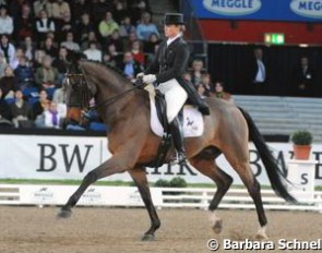 Isabell Werth and Satchmo Back in the Winner's Circle at 2008 CDI Stuttgart :: Photo © Barbara Schnell