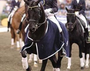 Heath Ryan and Regardez Moi in the winner's circle