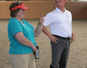 Lendon Gray and Scott Hassler :: Photo courtesy Hasslerdressage.com