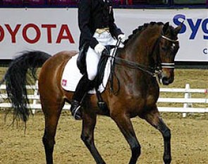 Michal Rapcewicz and Randon win the 2008 CDI-W Warsaw :: Photo © Dressage.pl