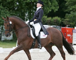 Alexandria Barr and Don Perry at the 2008 CDI Weert :: Photo © Astrid Appels