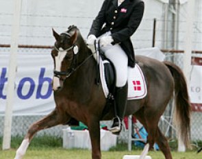 Nanna Bronnee Madsen and Armando were part of the large delegation of pony riders that came from Denmark
