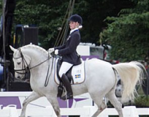 Norwegian Michaela Frisk on the 19-year old Hagens Qumulus.