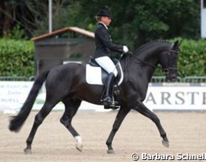 Dorothee Schneider and Florinero at the 2008 CDN Wickrath :: Photo © Barbara Schnell