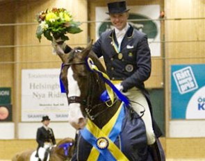 Jan Brink and Briar become the 2008 Swedish Grand Prix Champions