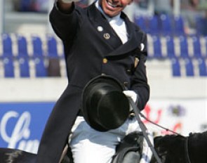 Steffen Peters is all smiles