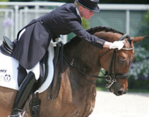 Nathalie Zu Saeyn-Wittgenstein and Rigoletto win the Aachen CDI Grand Prix :: Photo © Astrid Appels