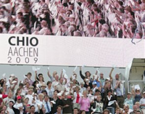 Huge crowds gather annually at the CDIO Aachen for the equestrian sport :: Photo © Astrid Appels