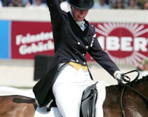 Nathalie knows she had a great ride!