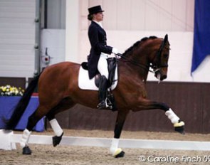 Dutch junior Birgit van der Drift was the big winner in Addington. She rode the super Twister