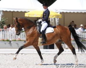 Gina Capellmann-Lutkemeier on Baldessarini W (by Breitling)