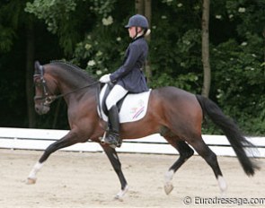 ...No longer riding Power and Paint, Rachell Fokker now has Welsh pony stallion Orchard Boginov
