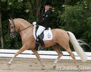 Florine Kienbaum and Donnertraum at the 2009 CDI-P Bonn :: Photo © Astrid Appels