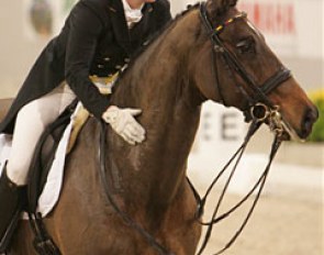 Isabell Werth beats her Dutch competitors at the 2009 CDI-W 's Hertogenbosch in The Netherlands :: Photo © Astrid Appels