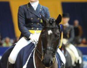 Australian Hayley Beresford won the Prix St Georges with the elegant mare Rhapsody Queen