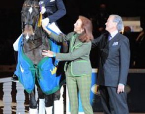 Matthias Rath and Sterntaler Win the 2009 CDI Dortmund :: Photo © Barbara Schnell