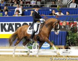 Hubertus Schmidt riding Anna Paprocka Campanella's Prego (by Zazou x Ulft)