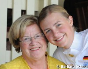 Sanneke dedicated her Individual medal to her grandmother Antoinette Gordijn, who celebrated her 69th birthday in Ermelo on Saturday