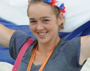 Chantal van Lanen rooting for her little sister Michelle