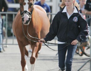Alexa Fairchild running Neervelds Blamoer