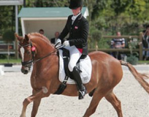Sofie Hougaard on Dornick Son: Ninth with 69.75%