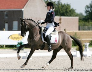 Norwegian Astrid Rikheim on Dumbledore B: Twelfth with 66.400%