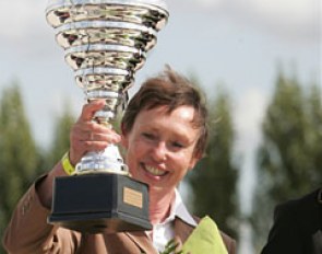 A proud German chef d'Equipe: Cornelia Endres