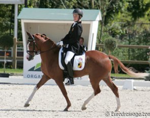 Geoffrey de Roy on Ivano - 13th place with 66.25%