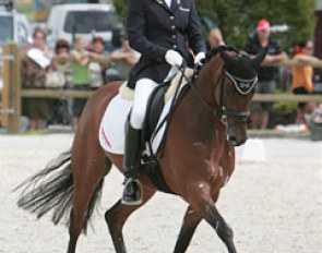 Dana van Lierop on Lord Champion (by Le Champion)