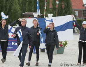 Finland also sent a team this year