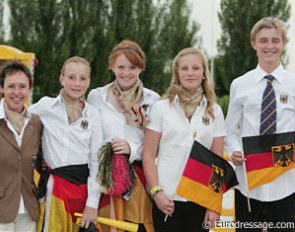 The German dressage team has been winning team for 20 years in a row!!
