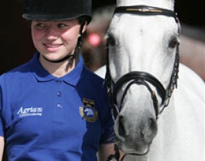 Ellinor Magnusson with Paulo Pan