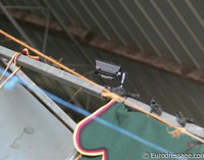 Security measures at the 2009 European Pony Championships after some threats of tampering with the ponies were made