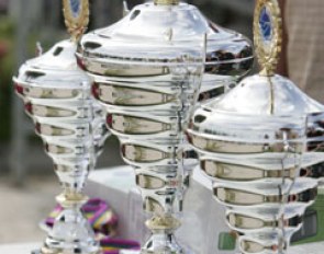 The official team trophies