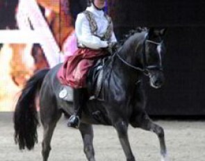 Lena Rom and Penelope B rode the test of their lifetime and were rewarded with tremendous applaus and the silver ribbon.