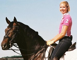 Courtney King-Dye on her new FEI mount Don Principe (by Donnerhall x Prince Thatch xx)