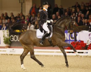 Imke Schellekens-Bartels and Sunrise at the 2009 CDI-W Frankfurt