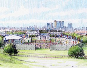 The 2012 Olympic Equestrian Event at Greenwich on the Drawing Board