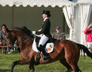 What a world class mare. Unfortunately she was spooky and tensed up, but her passage was still brilliant!