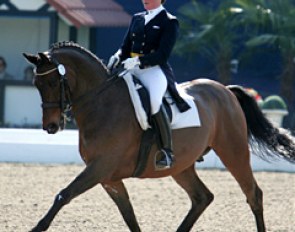 Miriam Henschke on Famous Boy (by Feiner Stern x Landadel)