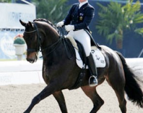 Hayley Beresford and Rousseau (by Rosenkavalier) won the Prix St Georges