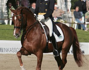 Patrik Kittel and and the Dutch warmblood stallion Scandic (by Solos Carex)