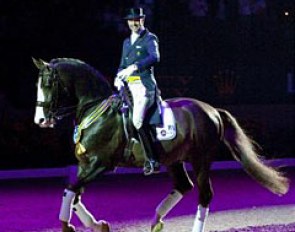 Jan Brink on Bjorsells Briar was honoured as Las Vegas was the first of many retirement ceremonies that took place for the end of Briar's competition career