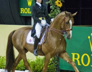 Minna Telde and Don Charly at the 2009 World Cip Finals