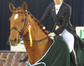 Nadine Capellmann and Elvis VA win the 2009 CDN Munster :: Photo © Barbara Schnell