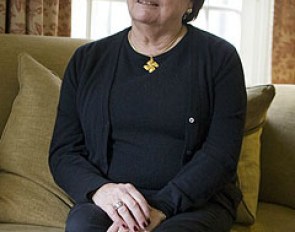Mariette Withages at her home in Schoten, Belgium, in 2009 :: Photo © Dirk Caremans
