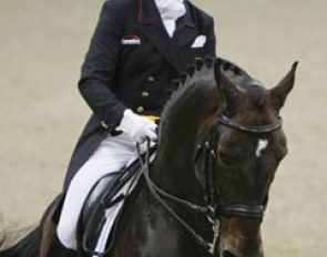 Leslie Morse and Kingston at the 2009 World Cup Finals :: Photo © Dirk Caremans